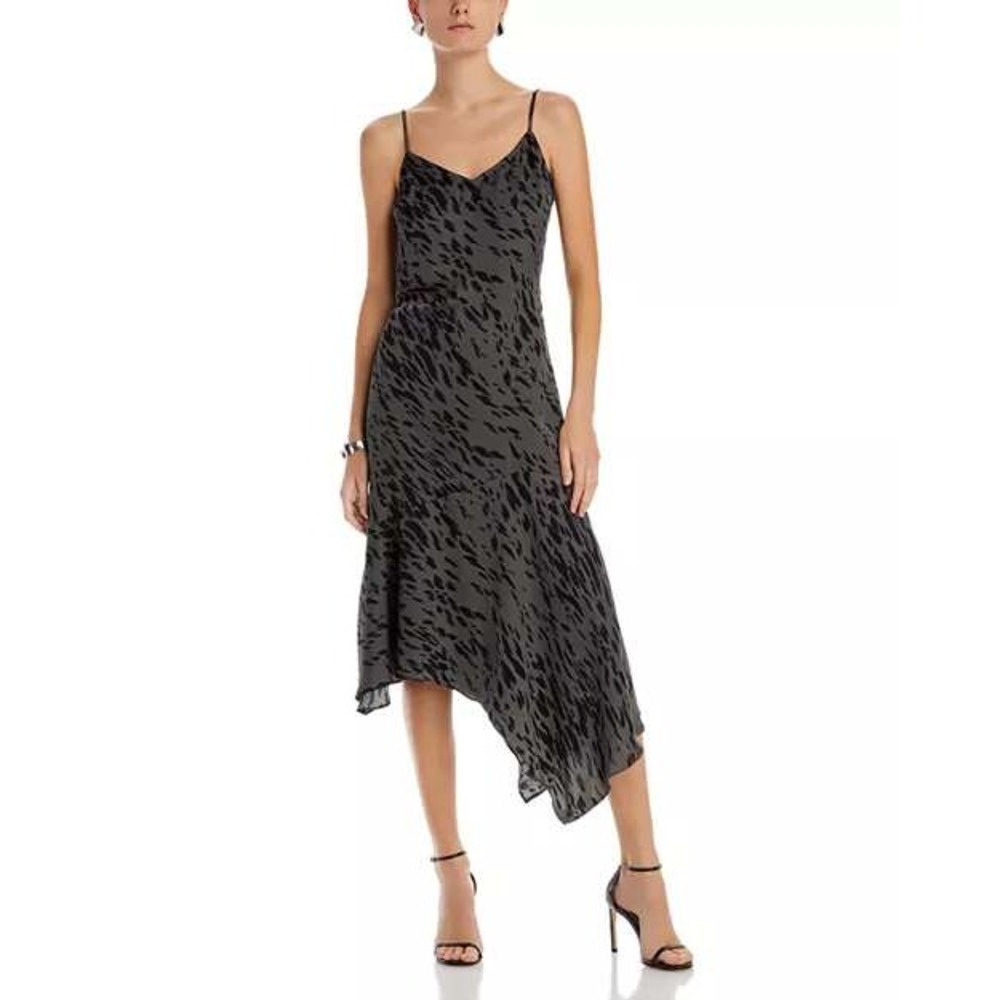 AQUA Asymmetric Slip Dress‎ Size XS